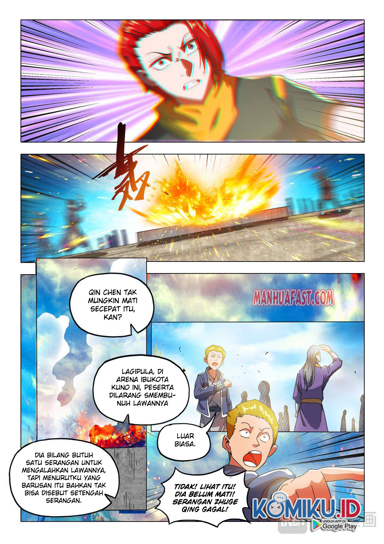 Martial Master chapter 503 halaman 10