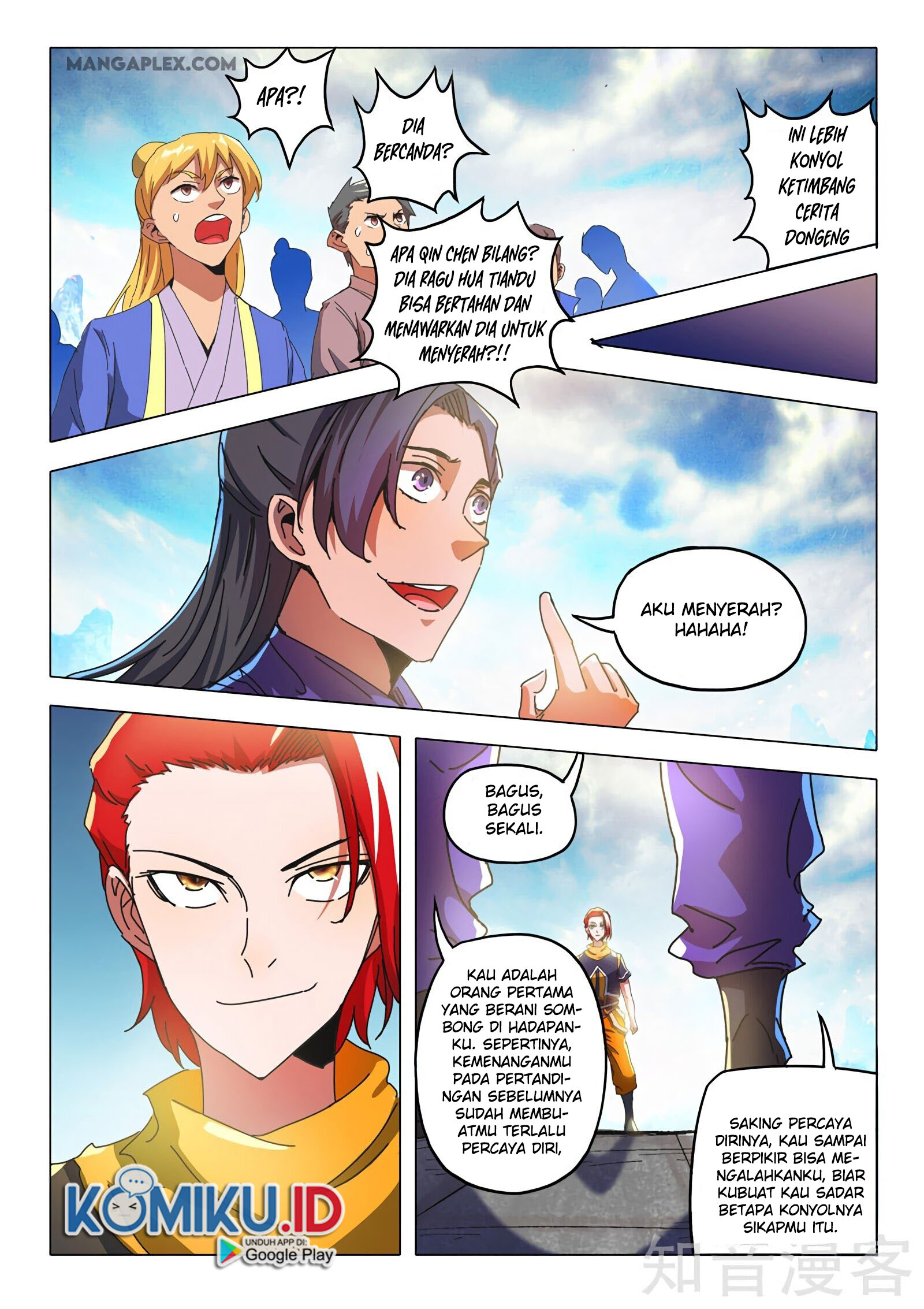 Martial Master chapter 509 halaman 8