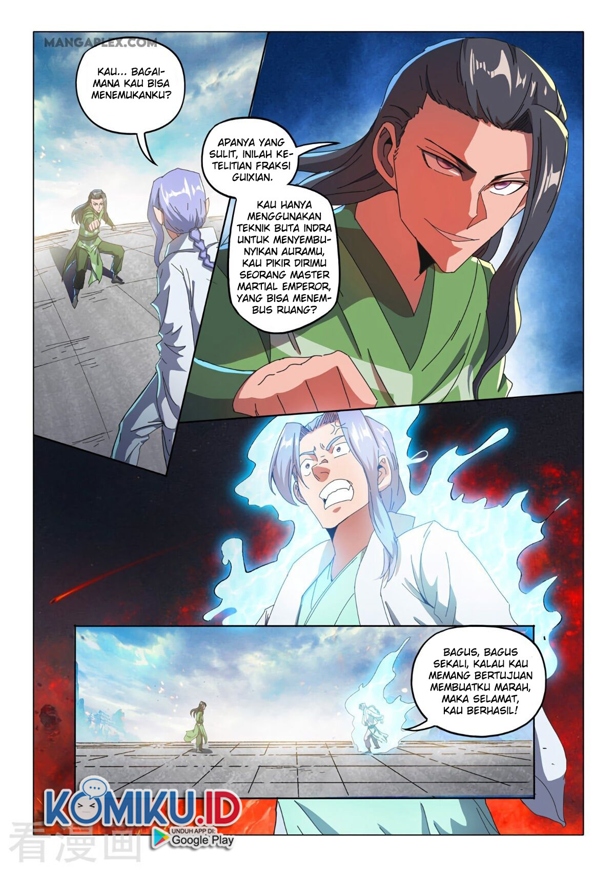 Martial Master chapter 514 halaman 3