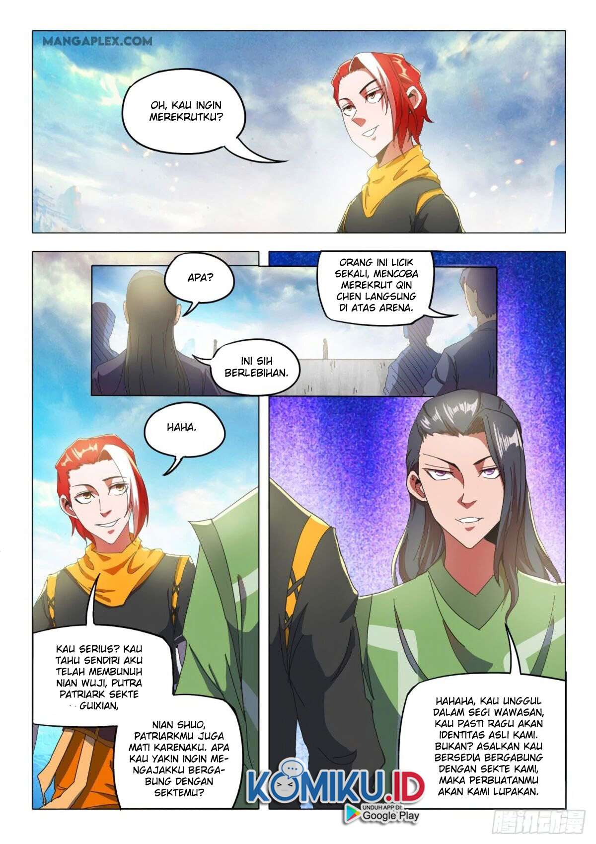 Martial Master chapter 519 halaman 3