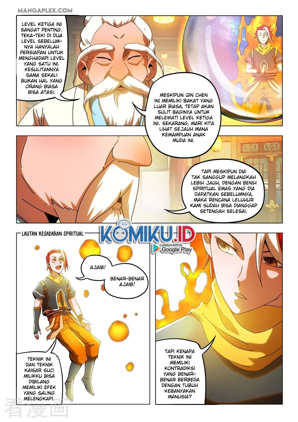 Martial Master chapter 527 halaman 8