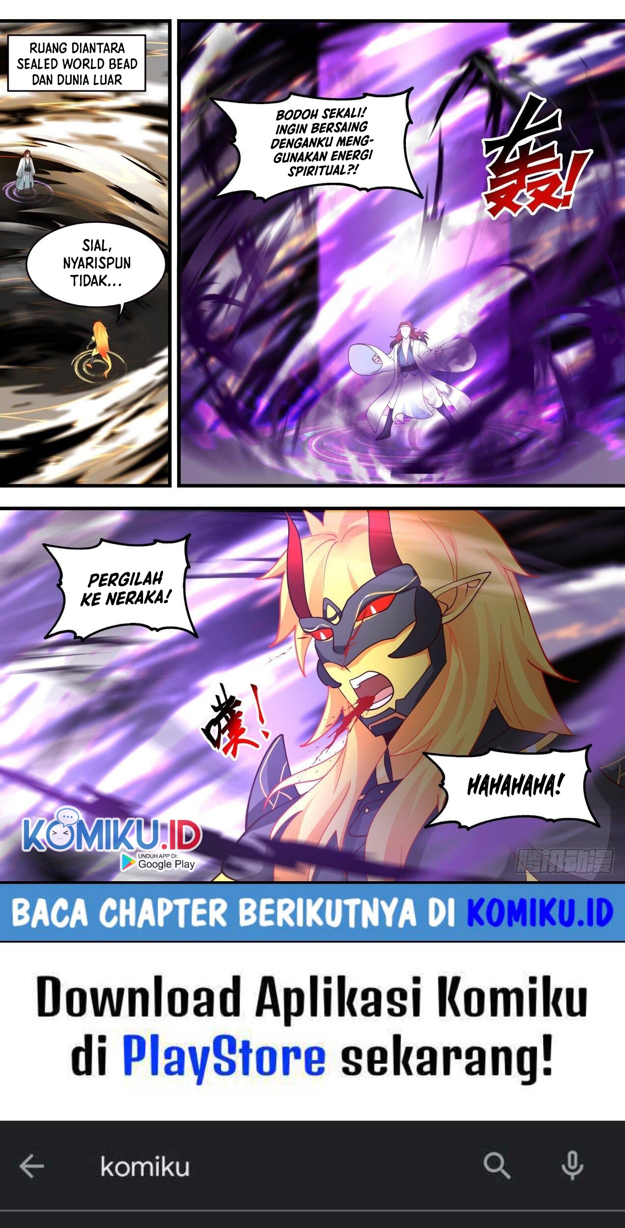 Martial Peak Part 2 chapter 2050 halaman 16