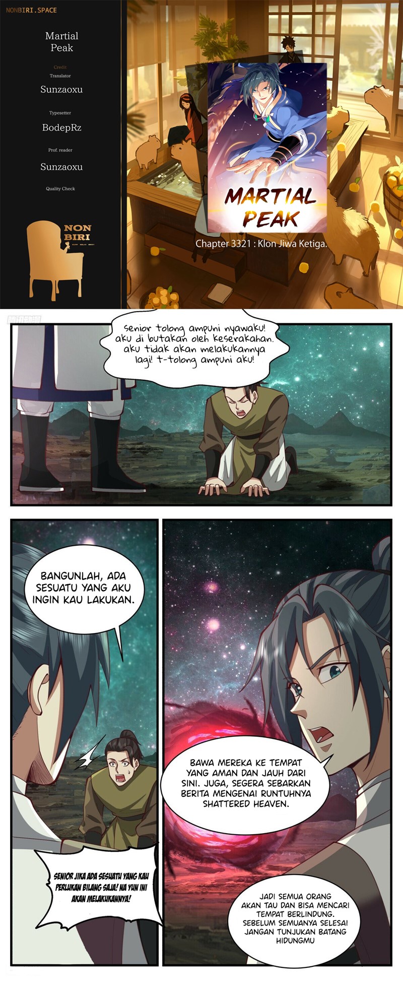 Martial Peak Part 2 Bab 3321 halaman 1