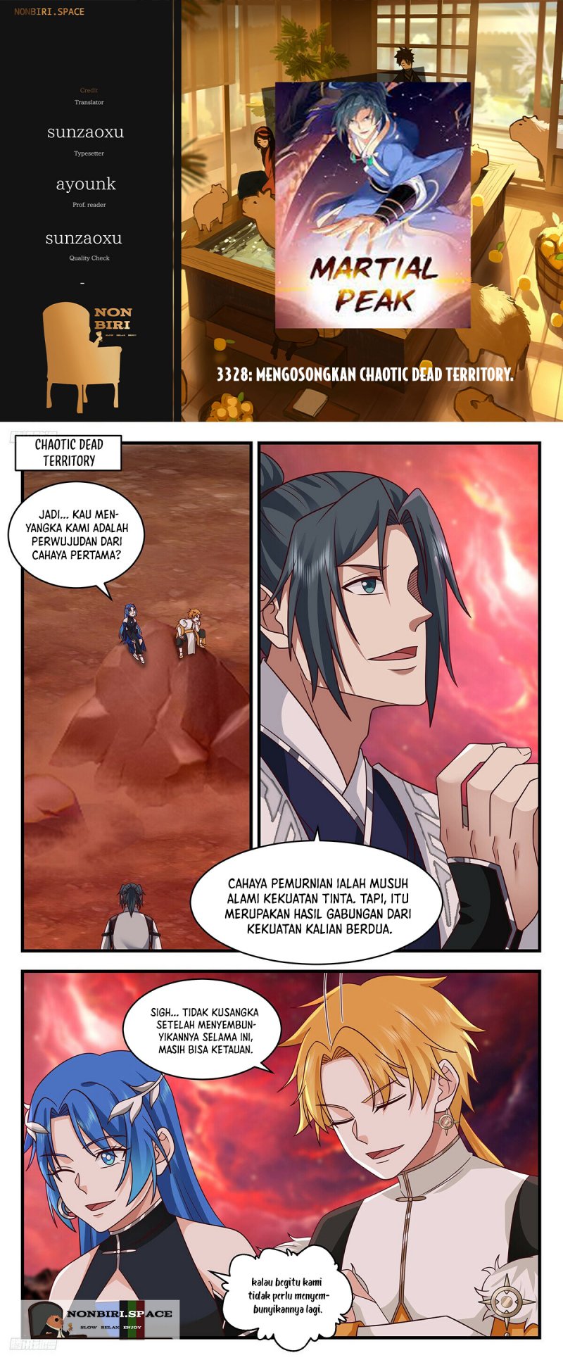 Martial Peak Part 2 Bab 3328 halaman 1