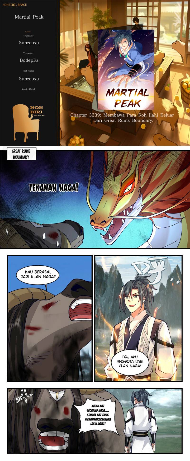 Martial Peak Part 2 chapter 3339 halaman 1