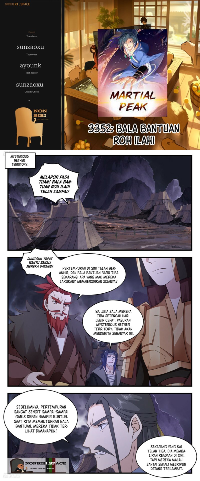 Martial Peak Part 2 Bab 3352 halaman 1