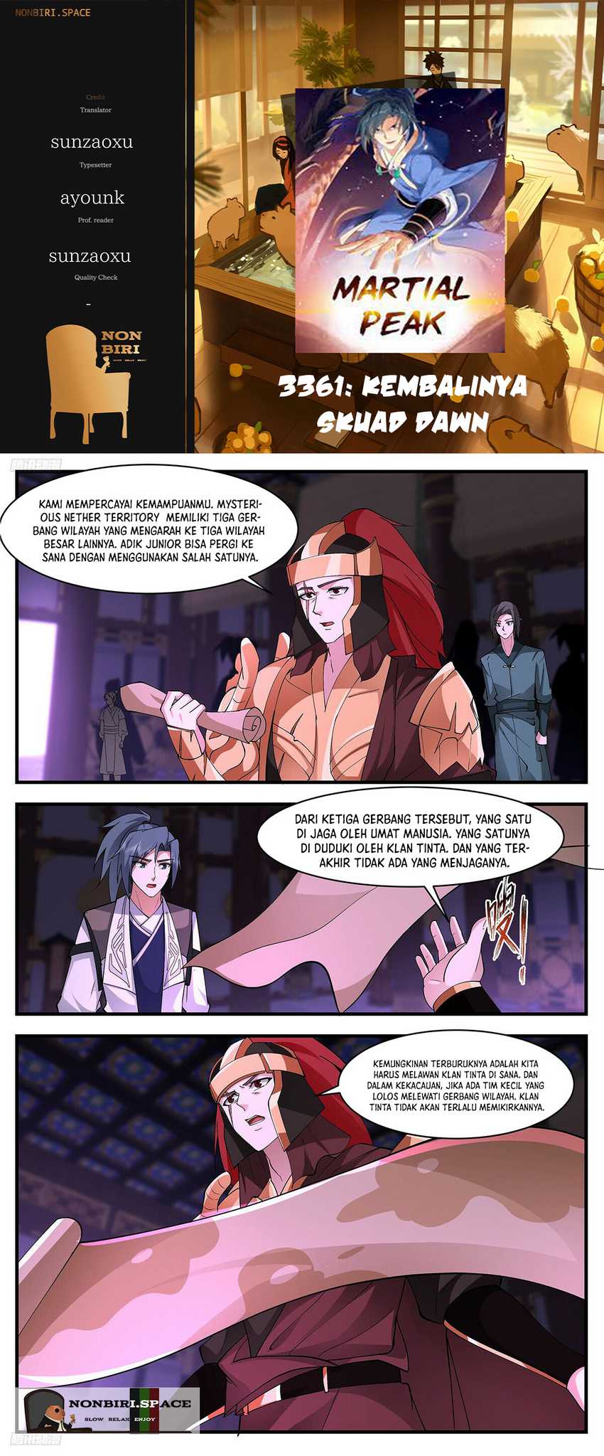 Martial Peak Part 2 chapter 3361 halaman 1