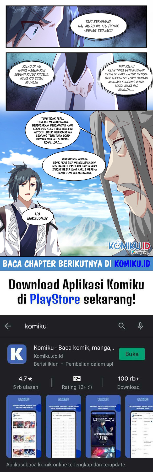 Martial Peak Part 2 chapter 3437 halaman 14