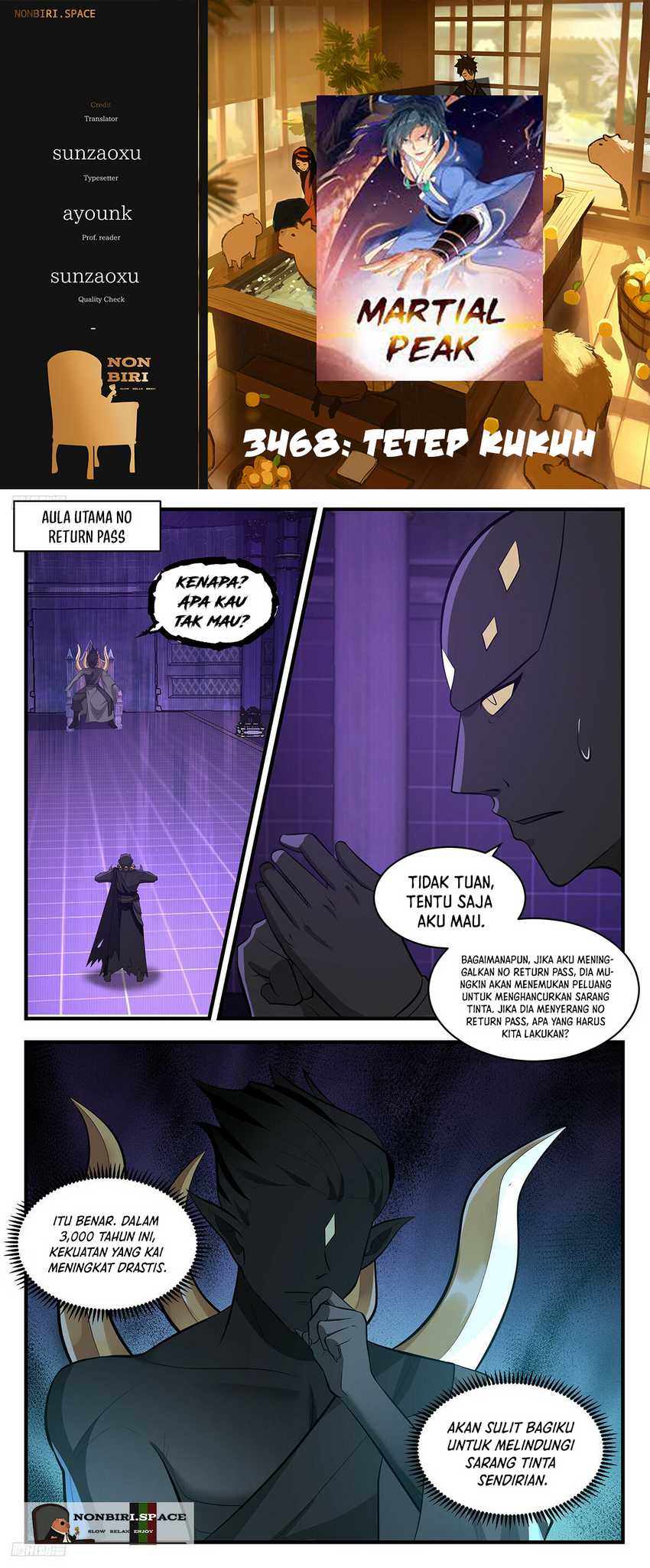 Martial Peak Part 2 chapter 3468 halaman 1