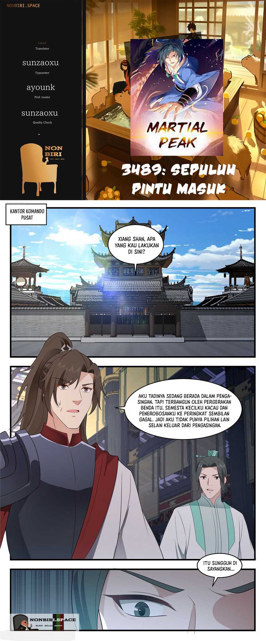 Martial Peak Part 2 Bab 3489 halaman 1