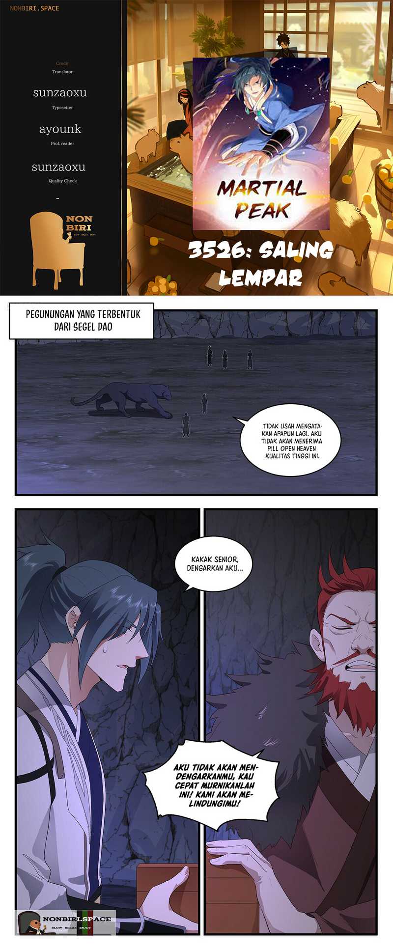 Martial Peak Part 2 Bab 3526 halaman 1