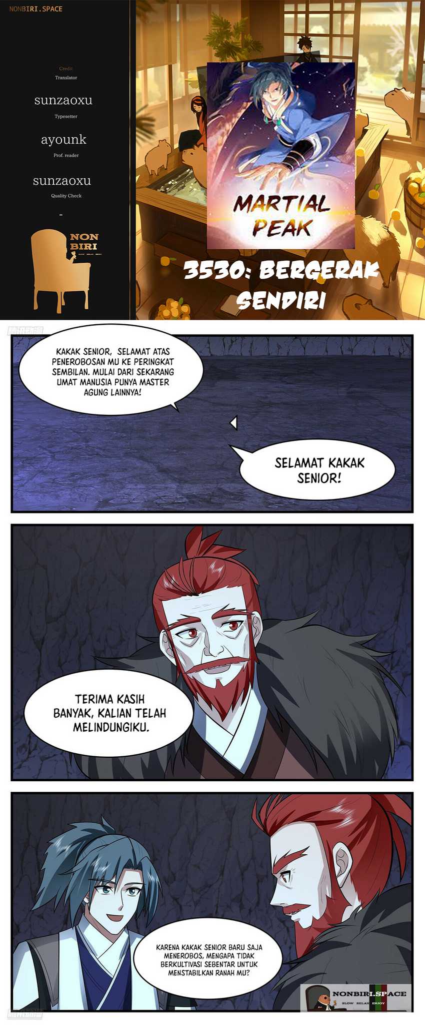 Martial Peak Part 2 Bab 3530 halaman 1