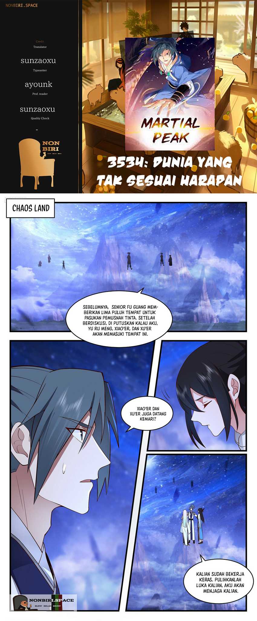 Martial Peak Part 2 Bab 3534 halaman 1