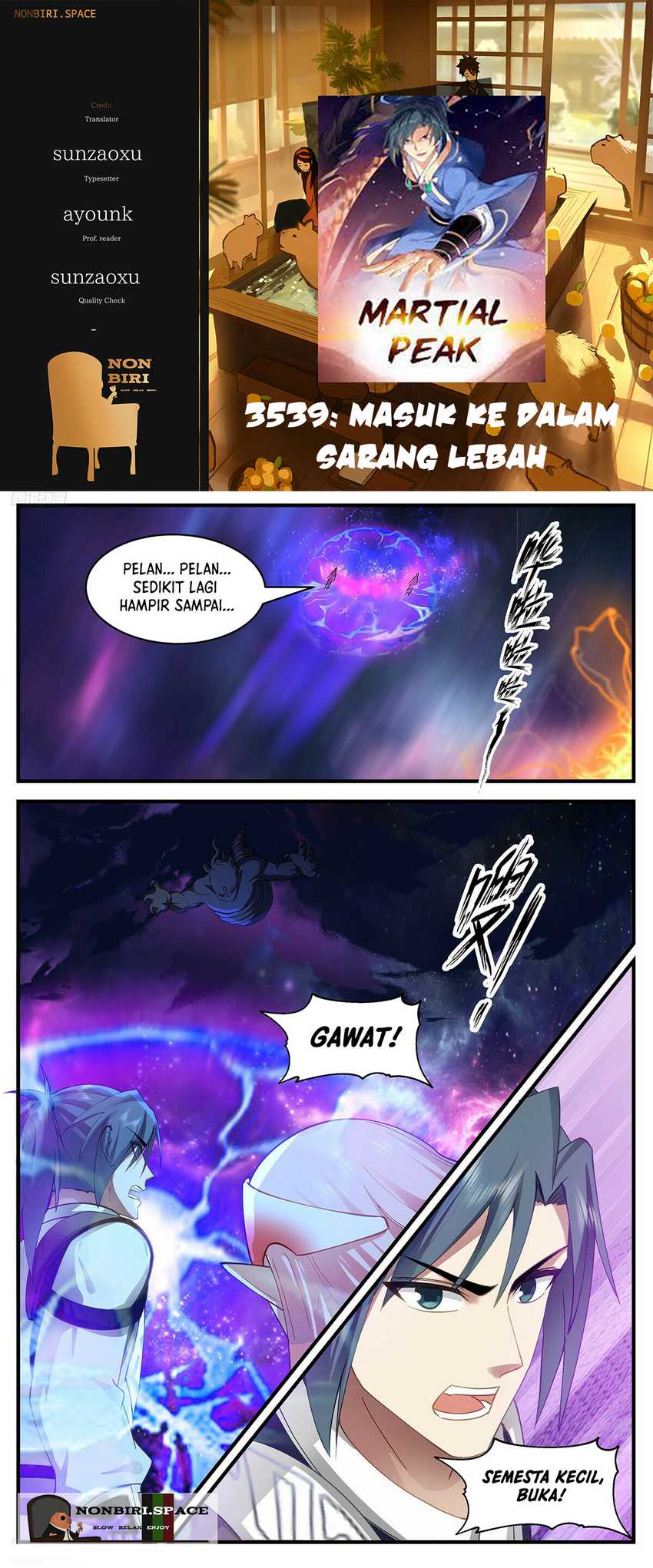 Martial Peak Part 2 chapter 3539 halaman 1