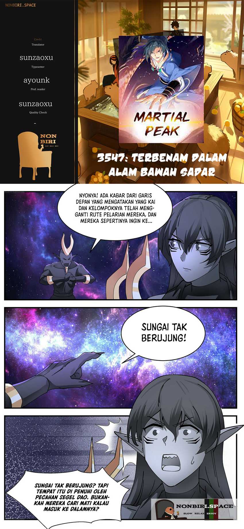 Martial Peak Part 2 Bab 3547 halaman 1