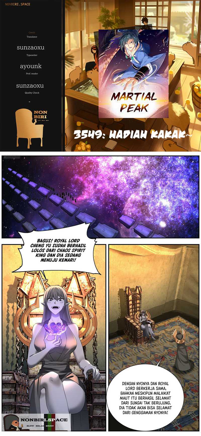 Martial Peak Part 2 Bab 3549 halaman 1