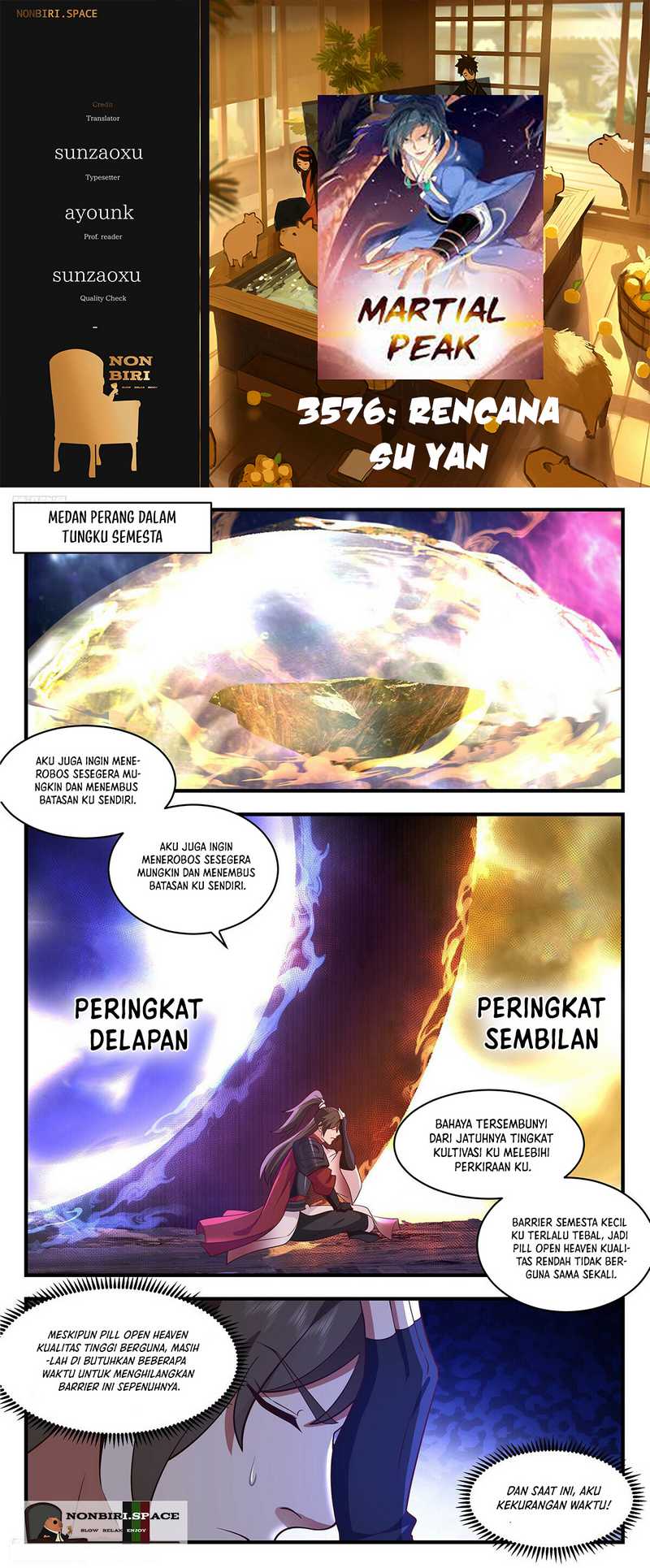 Martial Peak Part 2 Bab 3576 halaman 1