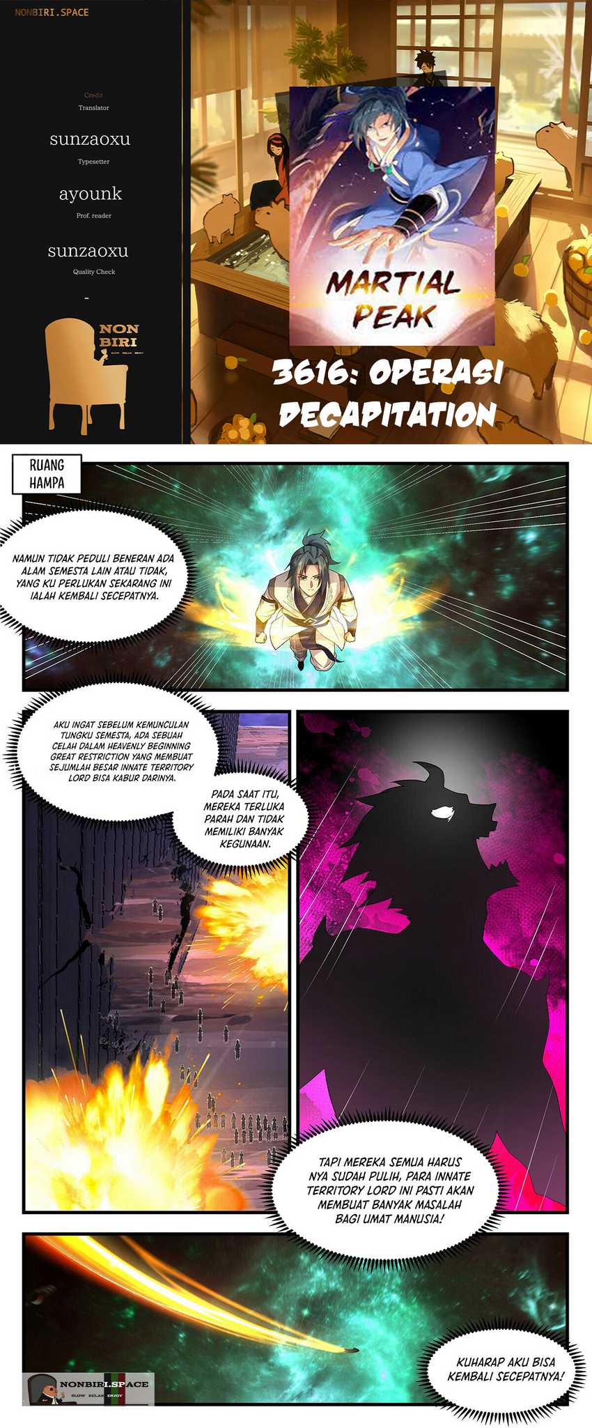Martial Peak Part 2 chapter 3616 halaman 1