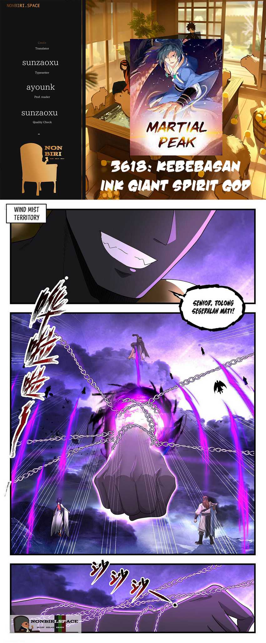 Martial Peak Part 2 chapter 3618 halaman 1