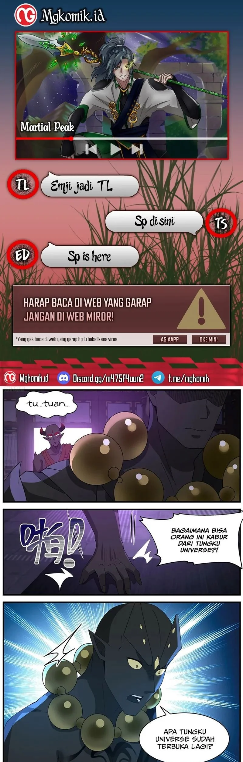 Martial Peak Part 2 chapter 3639.2 halaman 1