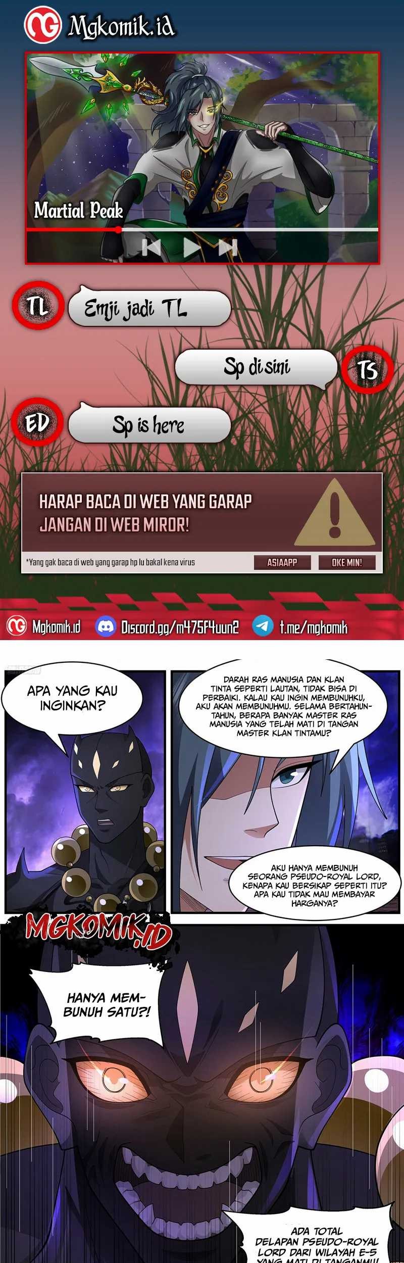 Martial Peak Part 2 chapter 3647 halaman 1