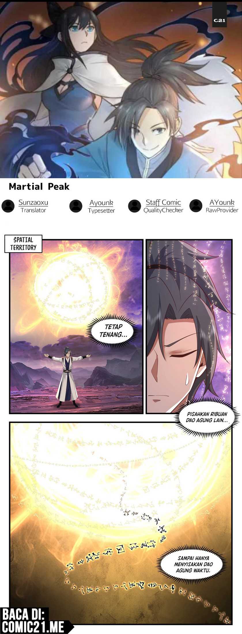 Martial Peak Part 2 chapter 3693 halaman 1
