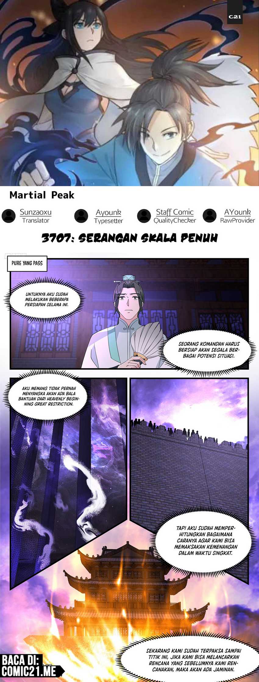Martial Peak Part 2 Bab 3707 halaman 1