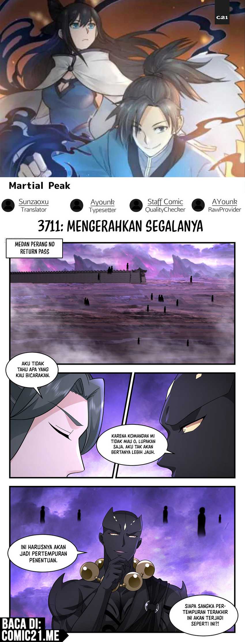 Martial Peak Part 2 Bab 3711 halaman 1