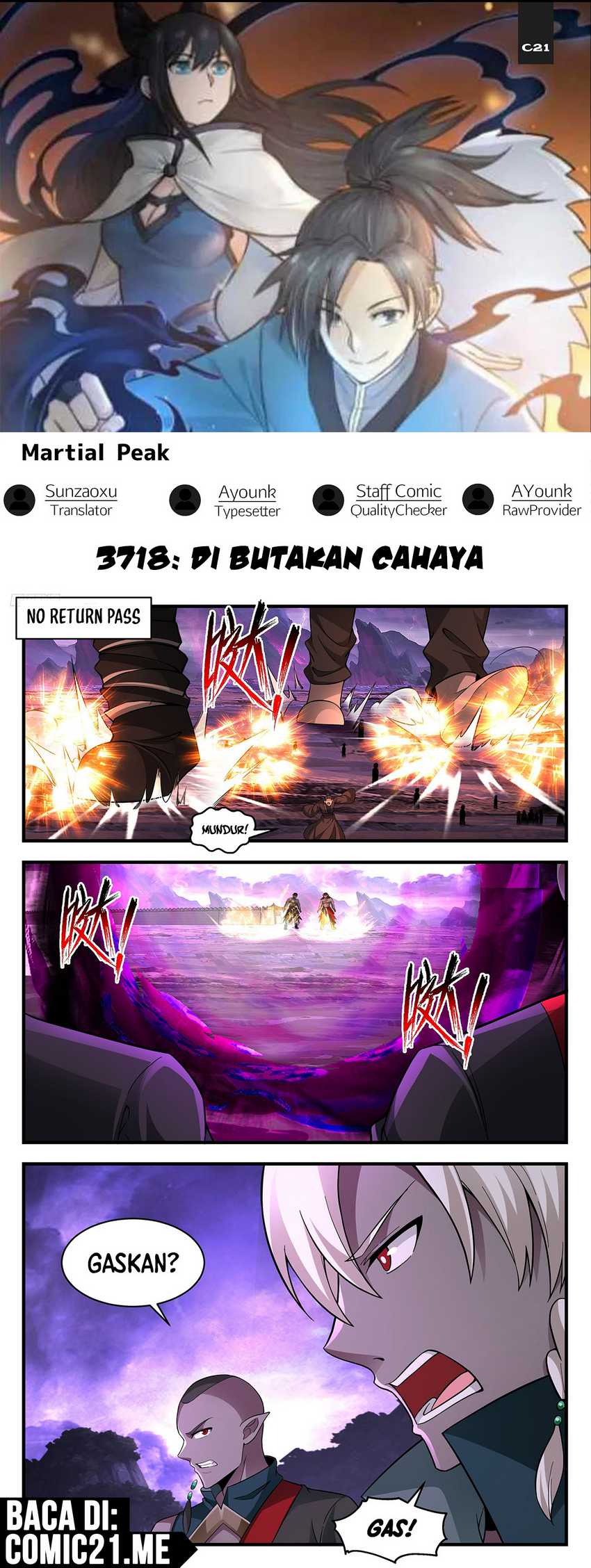 Martial Peak Part 2 Bab 3712 halaman 1