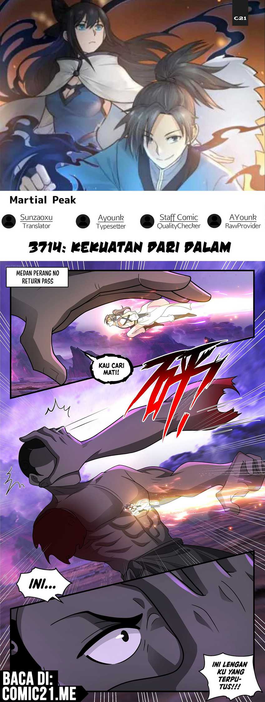 Martial Peak Part 2 Bab 3714 halaman 1