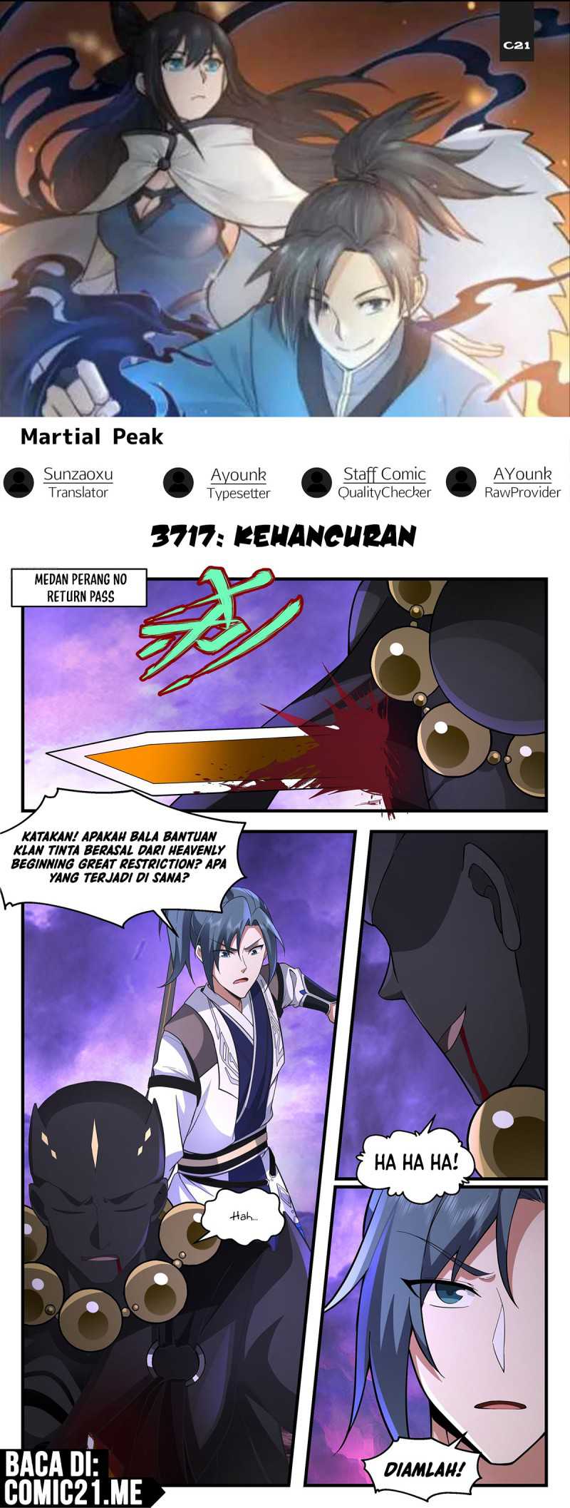 Martial Peak Part 2 Bab 3717 halaman 1