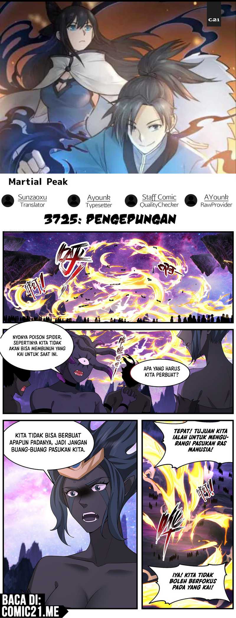 Martial Peak Part 2 Bab 3725 halaman 1