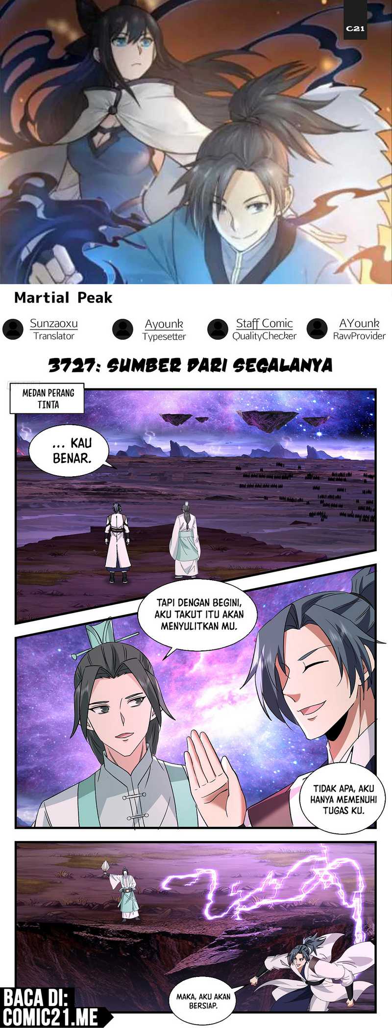 Martial Peak Part 2 Bab 3727 halaman 1