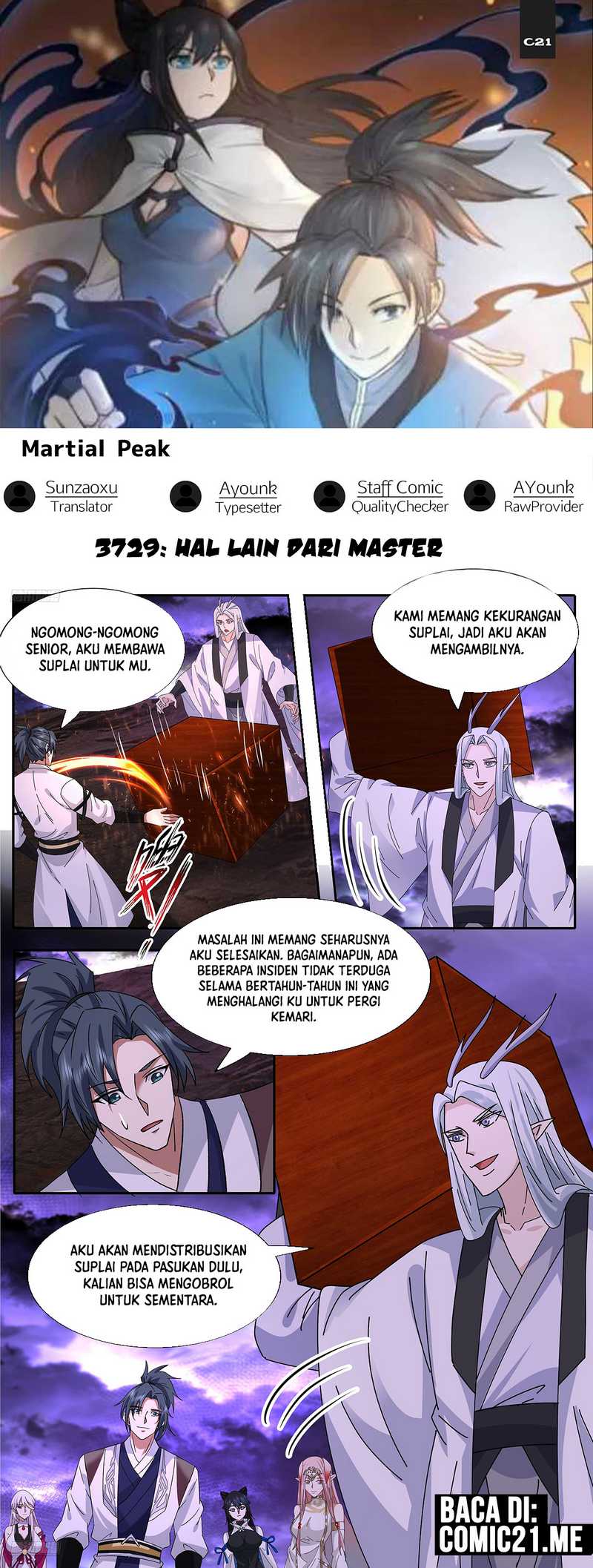 Martial Peak Part 2 Bab 3729 halaman 1