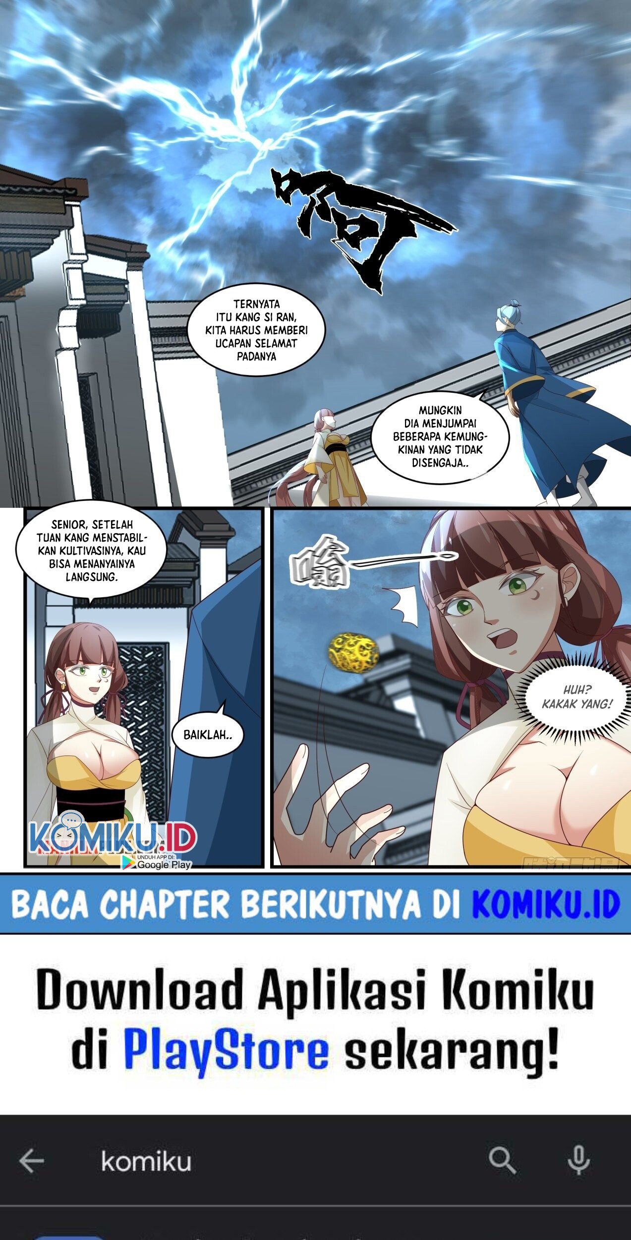 Martial Peak Part 1 chapter 1696 halaman 16