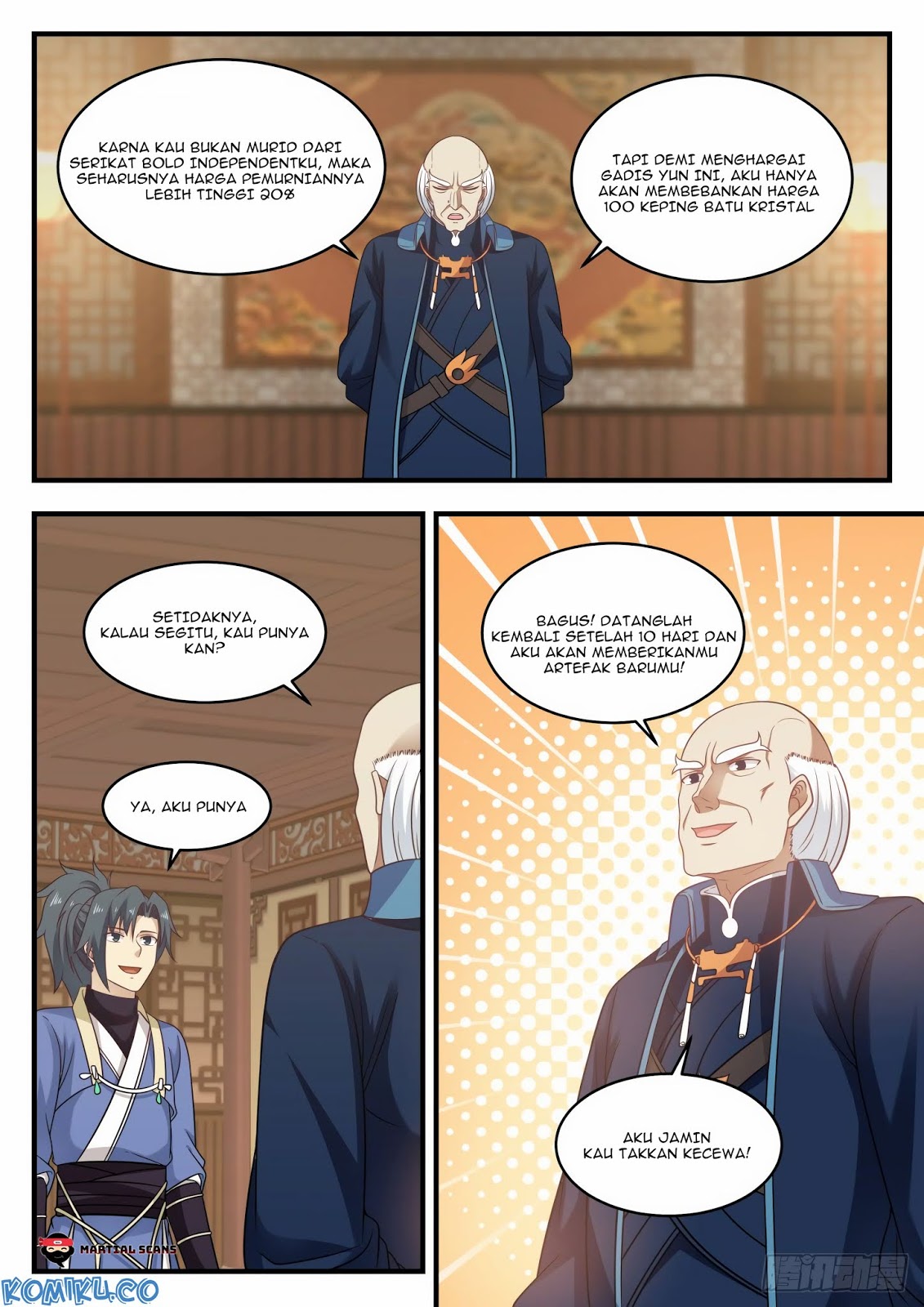 Martial Peak Part 1 chapter 592 halaman 14