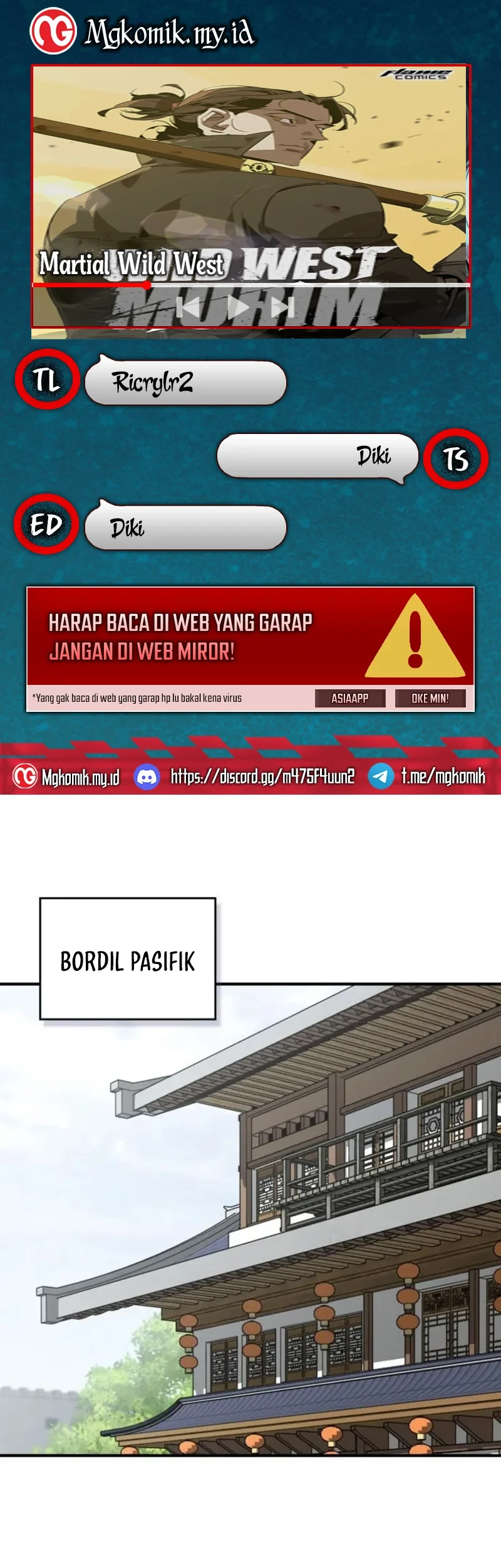Martial Wild West Bab 100 halaman 1