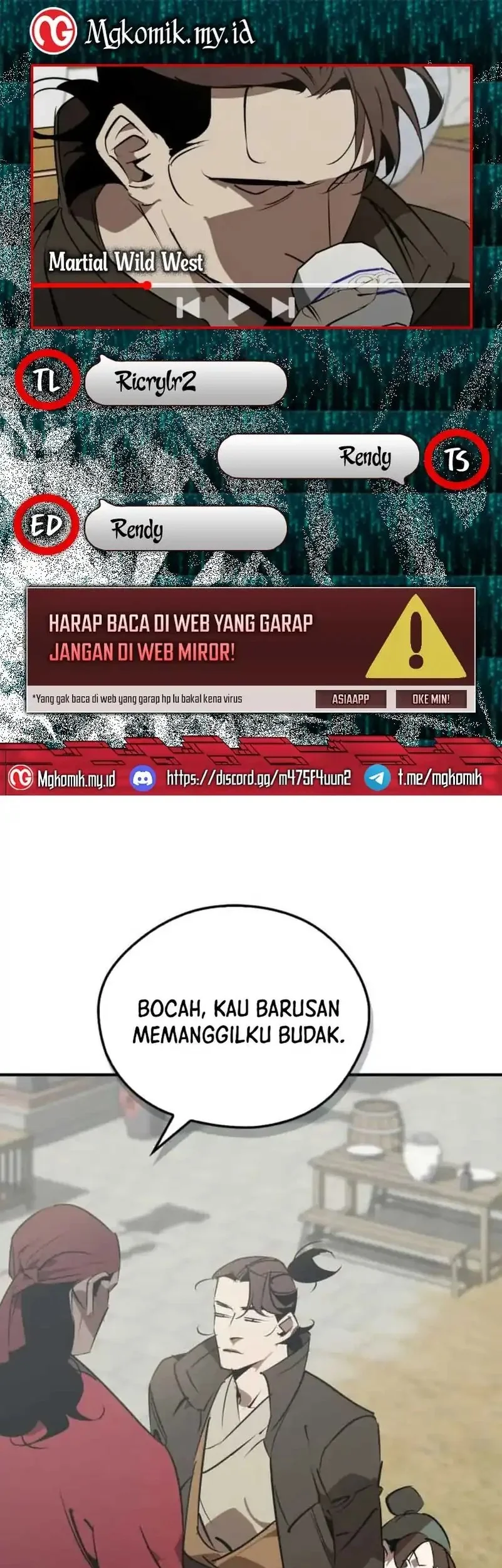 Martial Wild West chapter 101 halaman 1