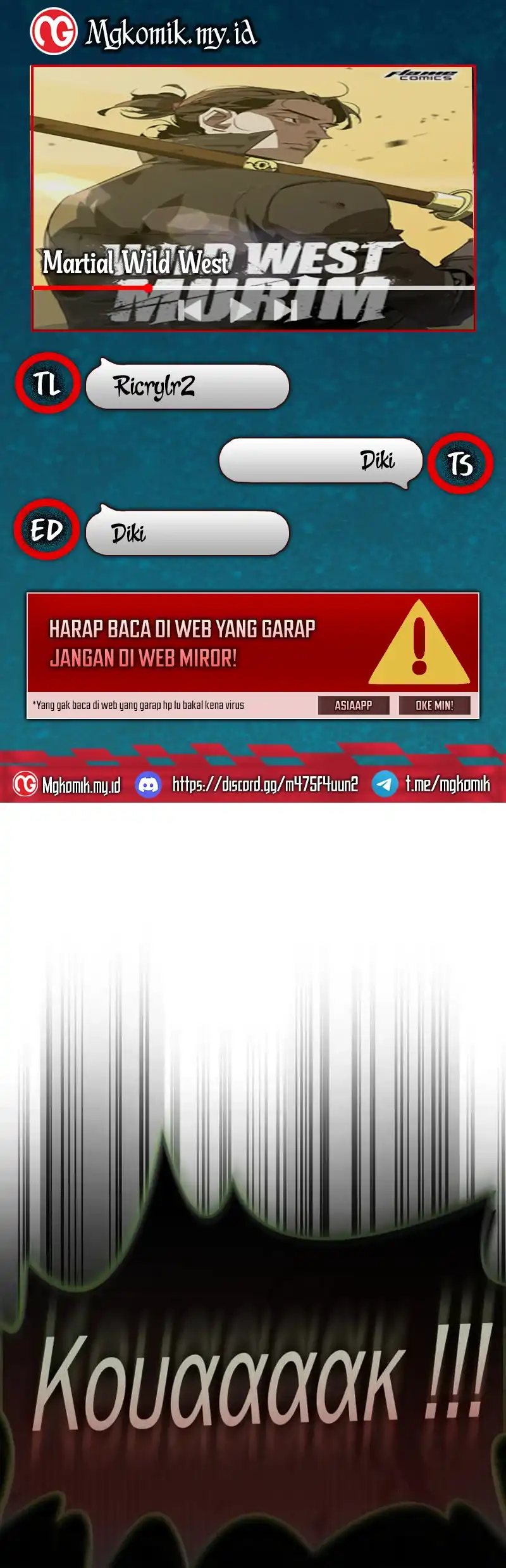 Martial Wild West chapter 105 halaman 1