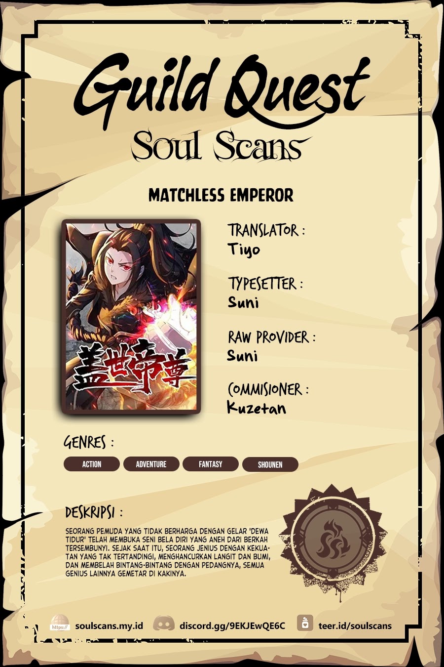 Matchless Emperor chapter 161 halaman 1