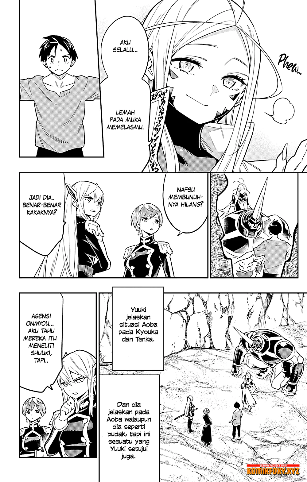 Mato Seihei no Slave chapter 32 halaman 19