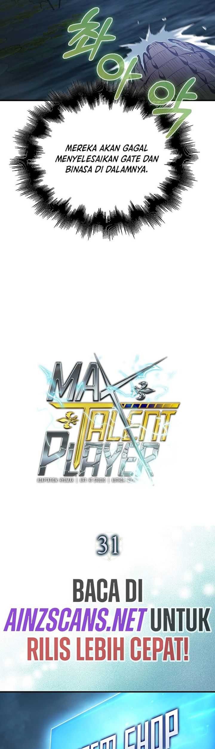 Max Talent Player chapter 31 halaman 19