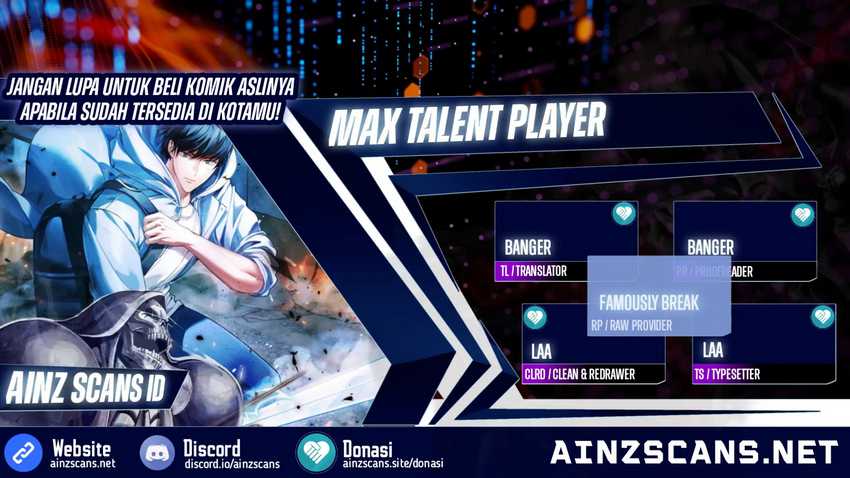 Max Talent Player chapter 39 halaman 1
