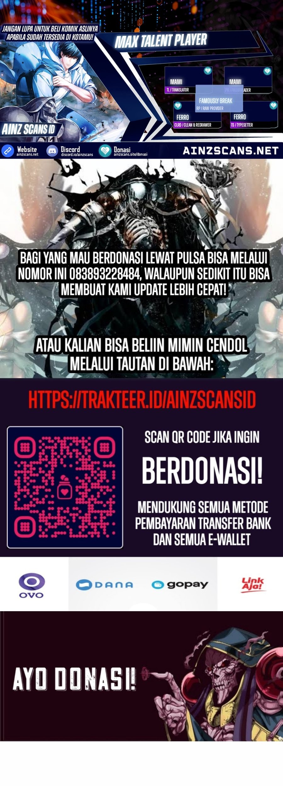 Max Talent Player chapter 57 halaman 1
