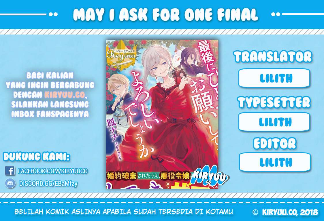 May I Ask for One Final Thing? Bab 2 halaman 2