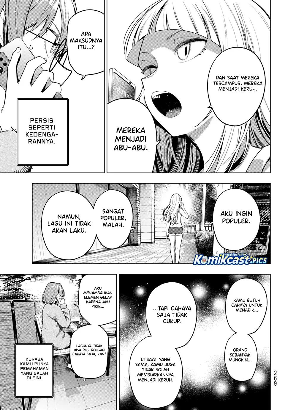 Mayonaka Heart Tune Bab 101 halaman 8