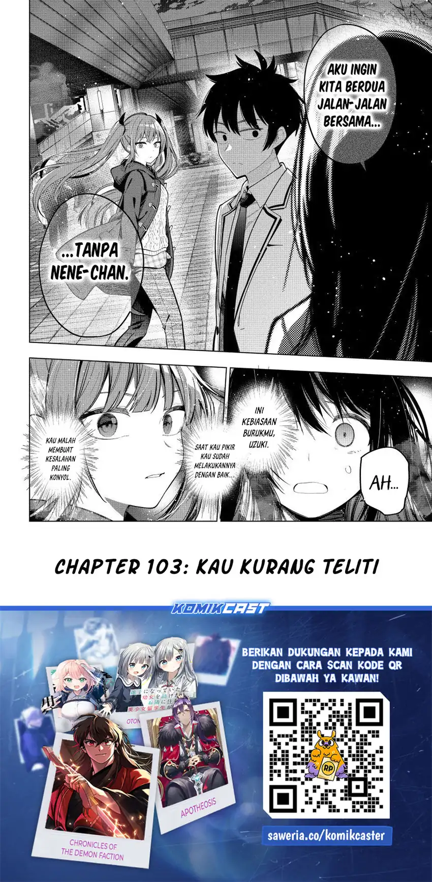 Mayonaka Heart Tune Bab 103 halaman 16