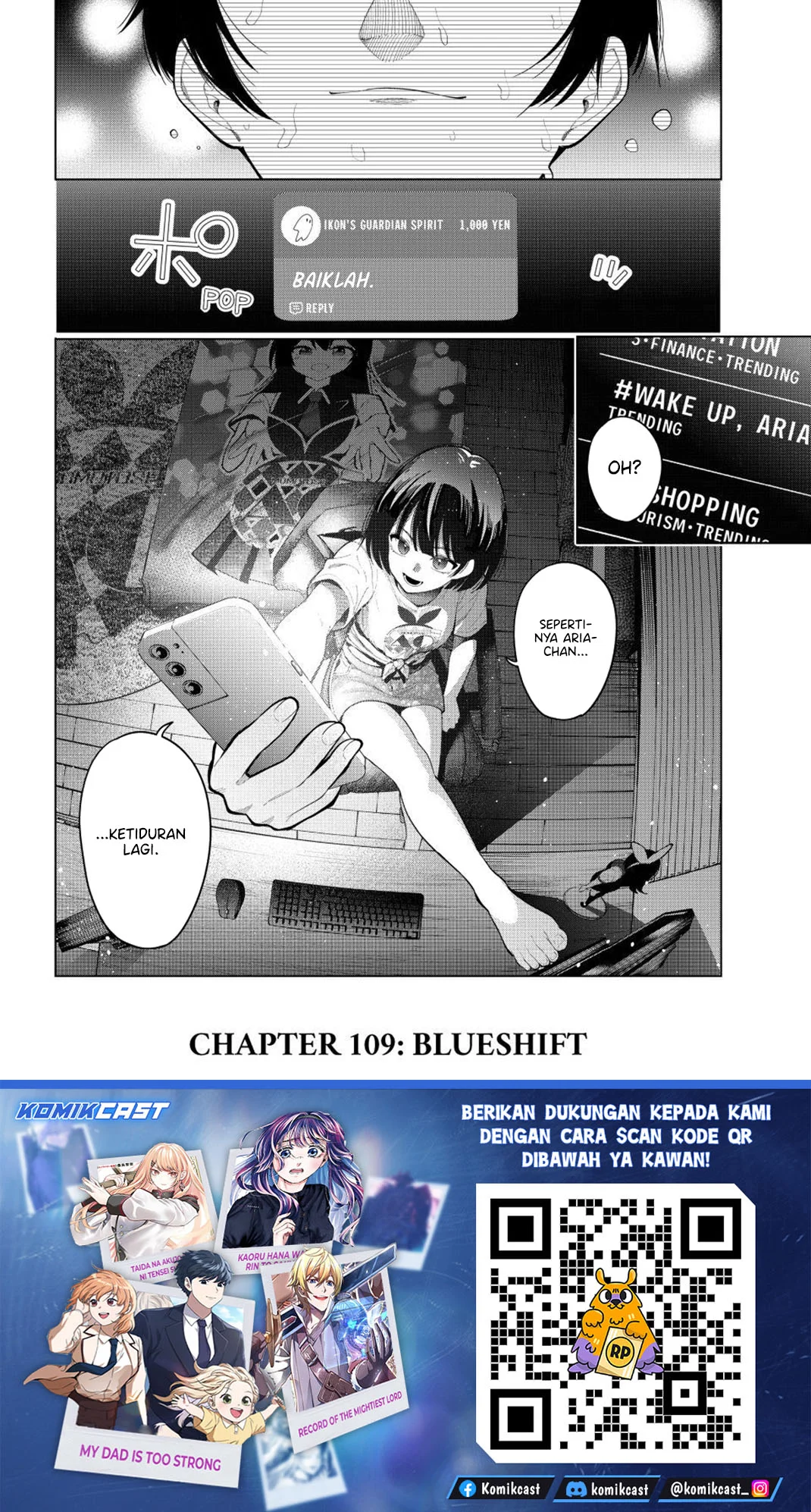 Mayonaka Heart Tune chapter 109 halaman 22