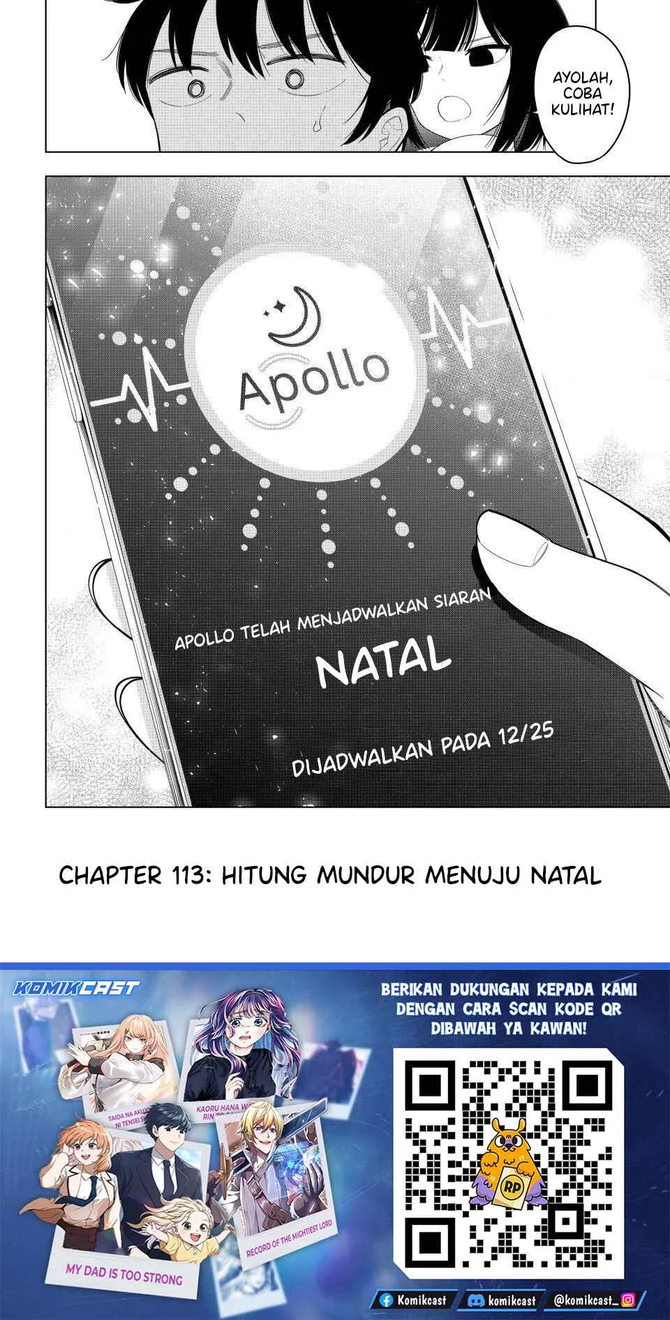 Mayonaka Heart Tune Bab 113 halaman 17