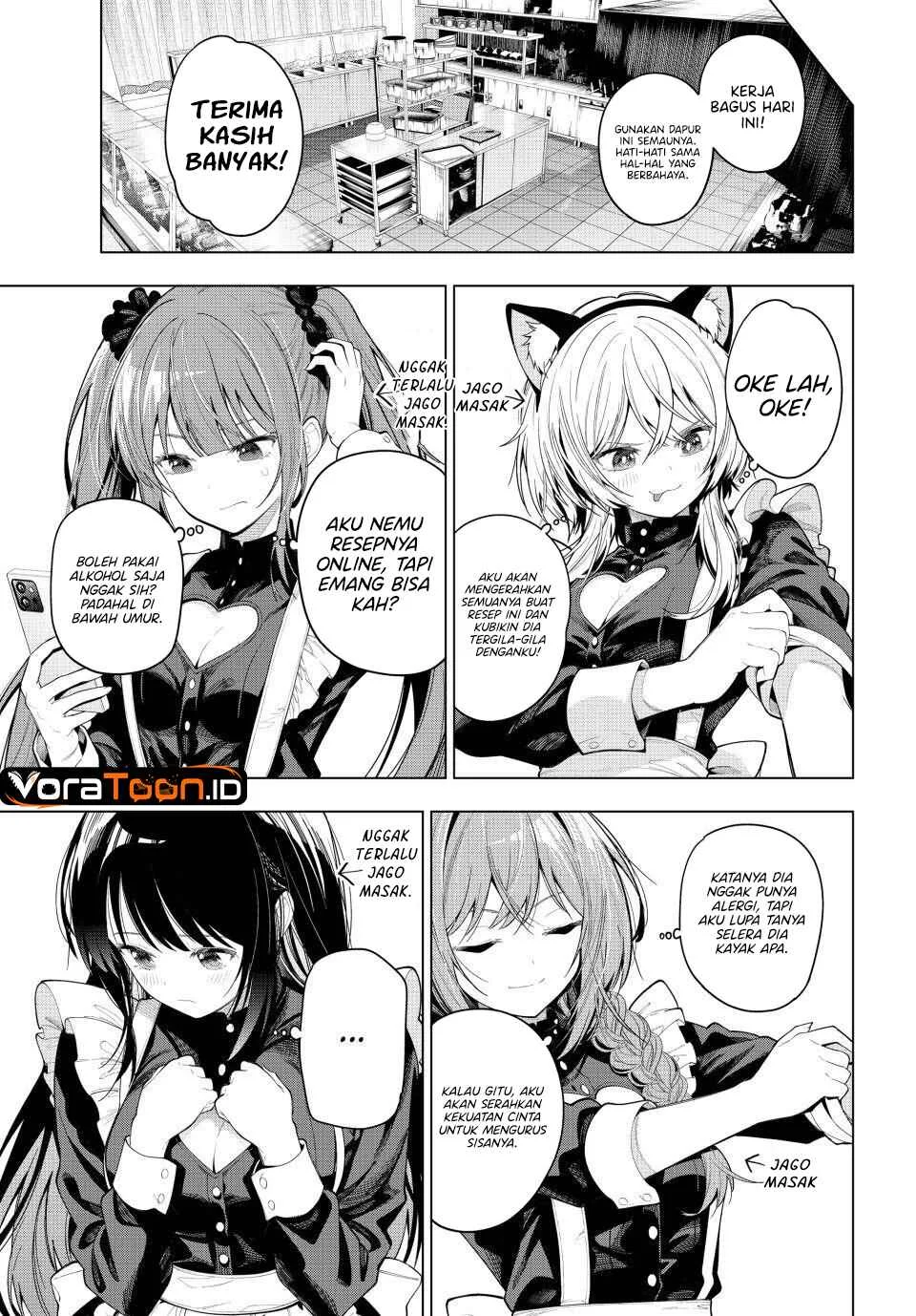 Mayonaka Heart Tune chapter 128 halaman 13